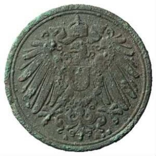 Fundmünze, Pfennig, 1911