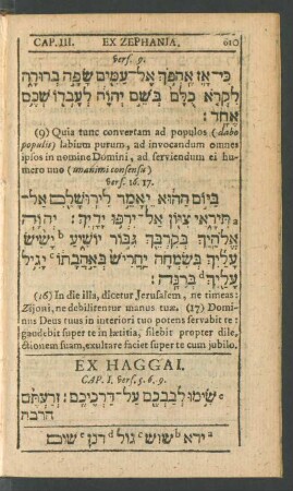 Ex Haggai.