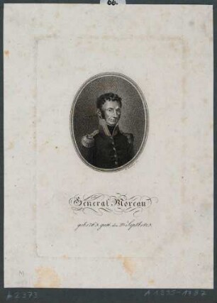 Bildnis Moreau, Jean-Victor-Marie Moreau, General