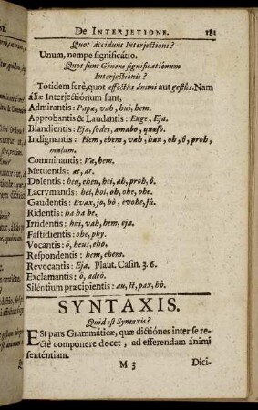 Syntaxis.