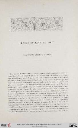 Érasme Quellyn le Vieux et Jean-Érasme Quellyn le Jeune