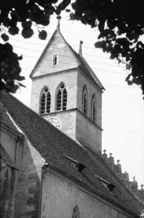 St. Ilgen: Kirche; Turm und Dachfirst