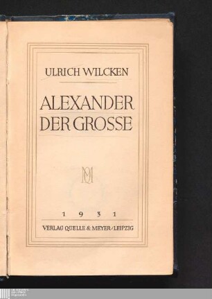 Alexander der Grosse