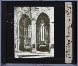 Florenz, S. Croce,Florenz, S. Croce, Cappella Bardi,Florenz, S. Croce, Cappella Peruzzi : Cappella Bardi, Cappella Peruzzi