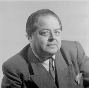 Porträt des Schriftstellers Walther Victor : Porträt von Walther Victor