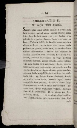 Observatio II.
