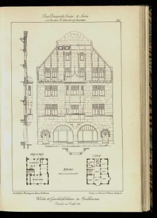 Wohn- & Geschäftshaus in Heilbronn. Details zu Tafel 25.