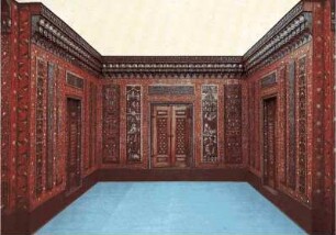 Aufstellung des Museums für Islamische Kunst im Pergamonmuseum, Aleppo-Zimmer