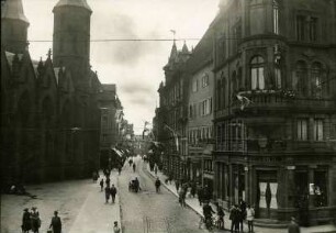 Kaiserslautern: Marktstraße mit Stiftsplatz