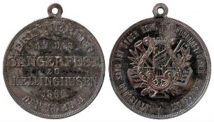 Kellinghusen: Anhängemedaille auf das Sängerfest
