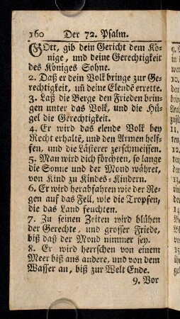 160-170, Der 72. - 75. Psalm