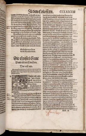 Die Epistel zu den Colossern