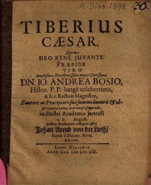 Tiberius Caesar