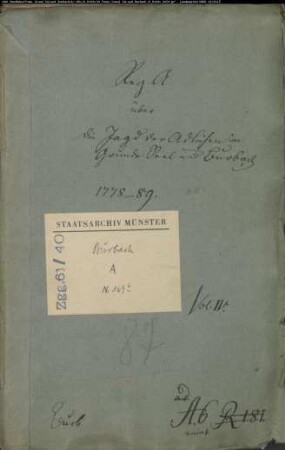 Jagdfrevel der Adligen im Grunde Selbach und Burbach und Verhängung von Jagdbußen, Band 4