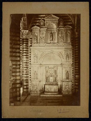 Dom Santa Maria Assunta, Siena: Piccolomini-Altar