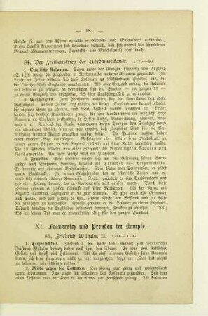 XI. Frankreich und Preußen im Kampfe