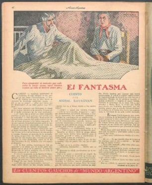 El fantasma : Los cuentos gauchos de "Mundo Argentino"