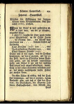 Zehntes Hauptstück.