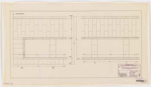 I.G.-Farben, Frankfurt/Main Verwaltungsgebäude: Ausstellungshalle: Teilansicht Straßen-Seite 1:20
