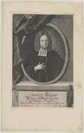 Bildnis des David Algöwer