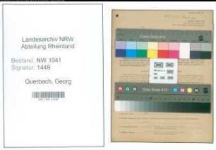 Entnazifizierung Georg Querbach , geb. 18.01.1902 (Werkmeister)