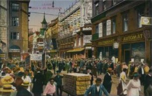 Leipzig: Blick in die Reichsstraße