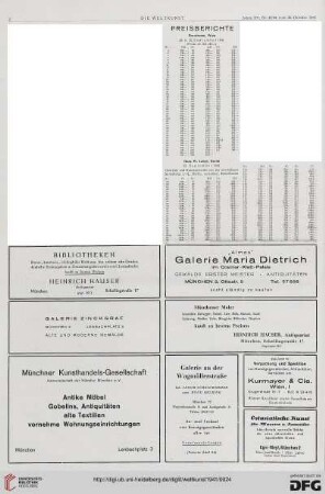 Nr. 43/44 (26. Okt. 1941), S. 2: Preisberichte