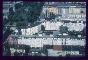Diapositiv: Naunynstraße, Mariannenplatz, 1984