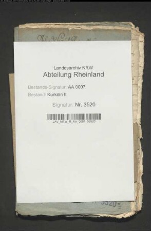 Abschriften von die Erbvogtei betr. Urkunden von 1263-1590