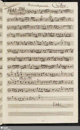1445. Aria: Io son nata poverina / Piticchio, F.