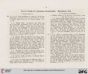 Zweite Periode der Griechischen Kunstgeschichte. Altgriechischer Styl