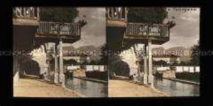 Frauen beim Waschen am Fluss Brenta, Borgo Valsugana
