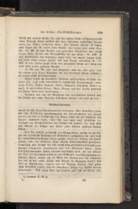 Beschäftigungen,