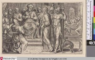 [Jesus vor Kaiphas; Christ before Caiaphas]