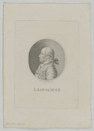 Bildnis des Leopoldus II.