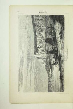 Steilküste in der Normandie