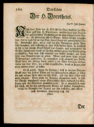 Der H. Dorotheus