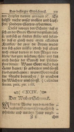 (CXCIV.) Der Weiber Schmuck.