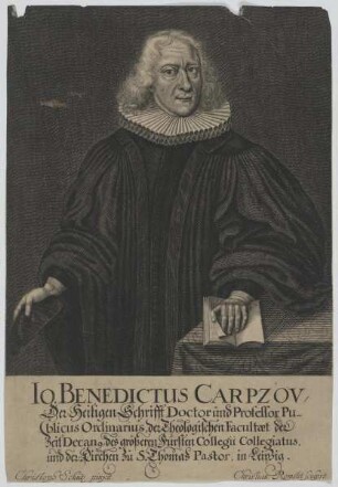 Bildnis des Io. Benedictus Carpzov