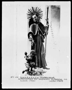 Pfeilerfigur des heiligen Xaverus