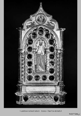 Reliquiar, dem heiligen Nikolaus von Bari geweiht
