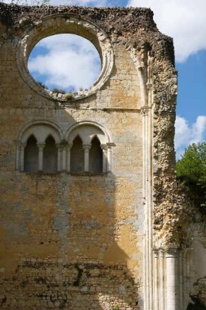 Frankreich. Haute Normandie. Eure. Abbaye de Mortemer. Zisterzienser Abtei 12 und 13 Jahrhundert