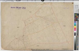 Niederaden (Lünen), Lanstrop (Dortmund), Umlegung Niederaden, Urkarte II Lanstrop Planblatt 8