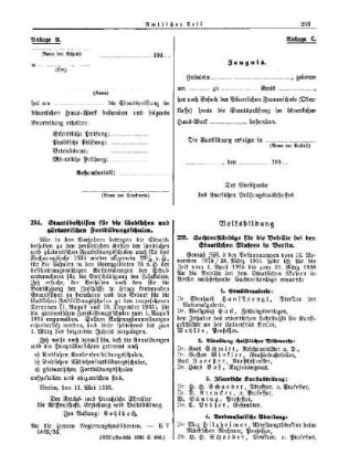 Staatsbeihilfen für die ländlichen und gärtnerischen Fortbildungsschulen : [Erziehung] ; [Amtliche Erlasse] ; [Amtlicher Teil]