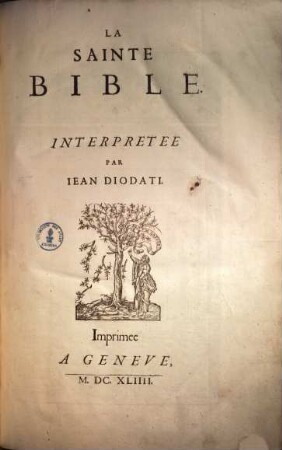 La sainte Bible