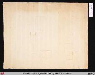 [Grundriss mehrerer Gebäude].