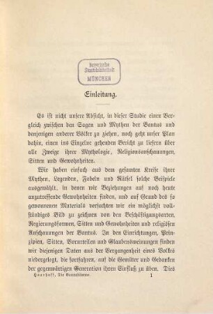 Die Bantu-Stämme Süd-Afrikas