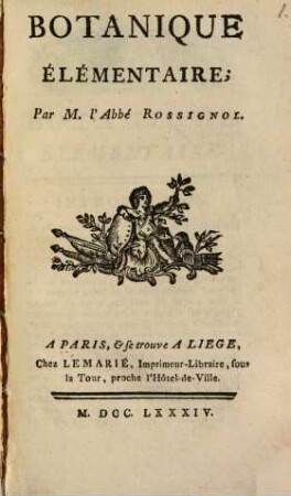 Botanique elementaire