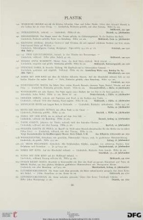 Plastik (Nr. 140-184)