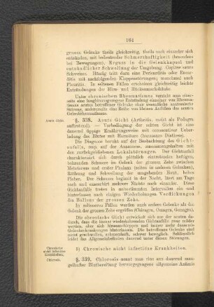 5) Chronische nicht infectiöse Krankheiten.